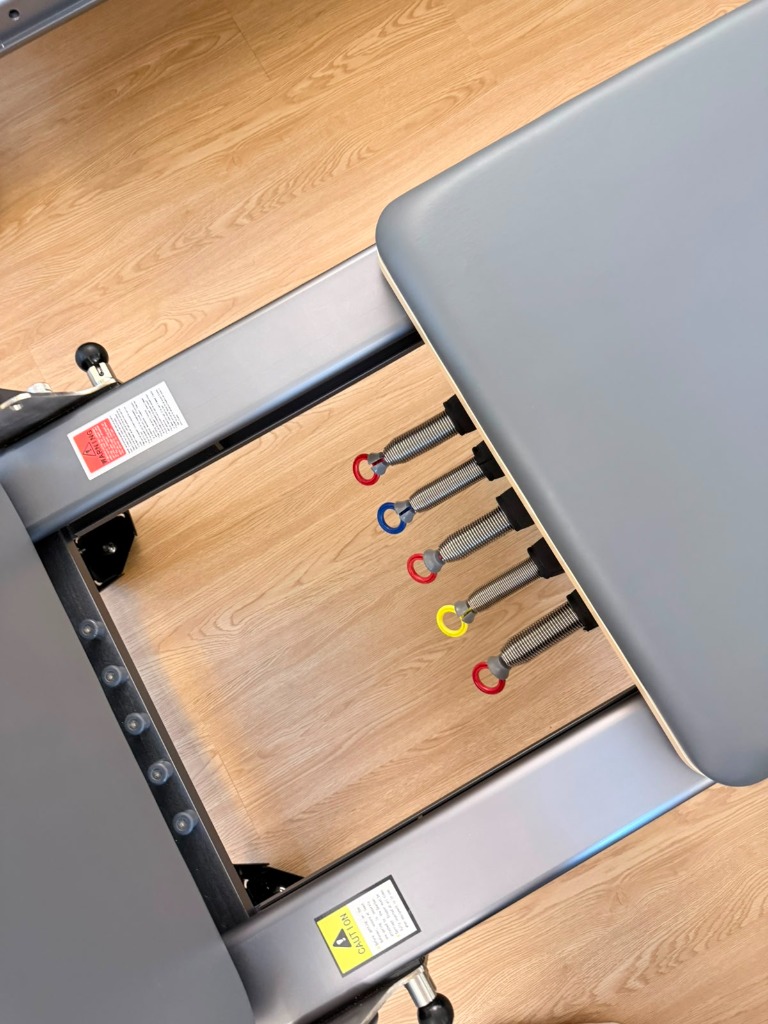 Pilates reformer springs